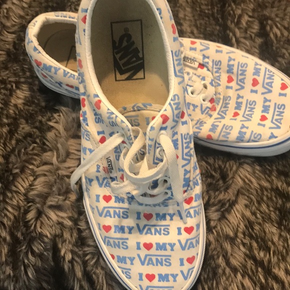 Vans Atwood 721356 I ❤️ my Vans size 7mens/8.5W - Picture 3 of 8